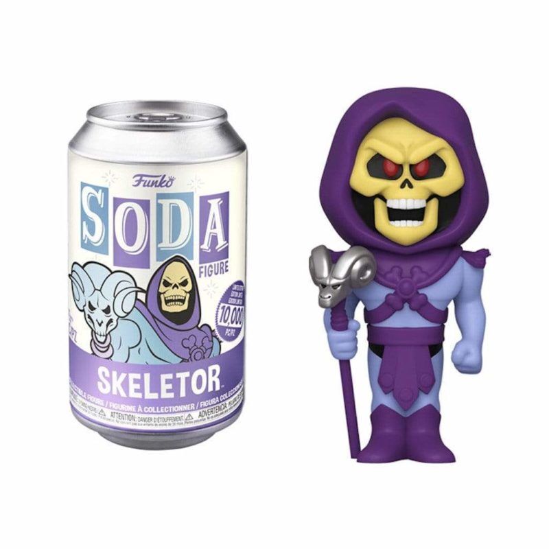 Funko Masters of the Universe Vinyl Soda Skeletor Limited Edition of 10,000! Figure [1 RANDOM Figure, Look For The Chase!]