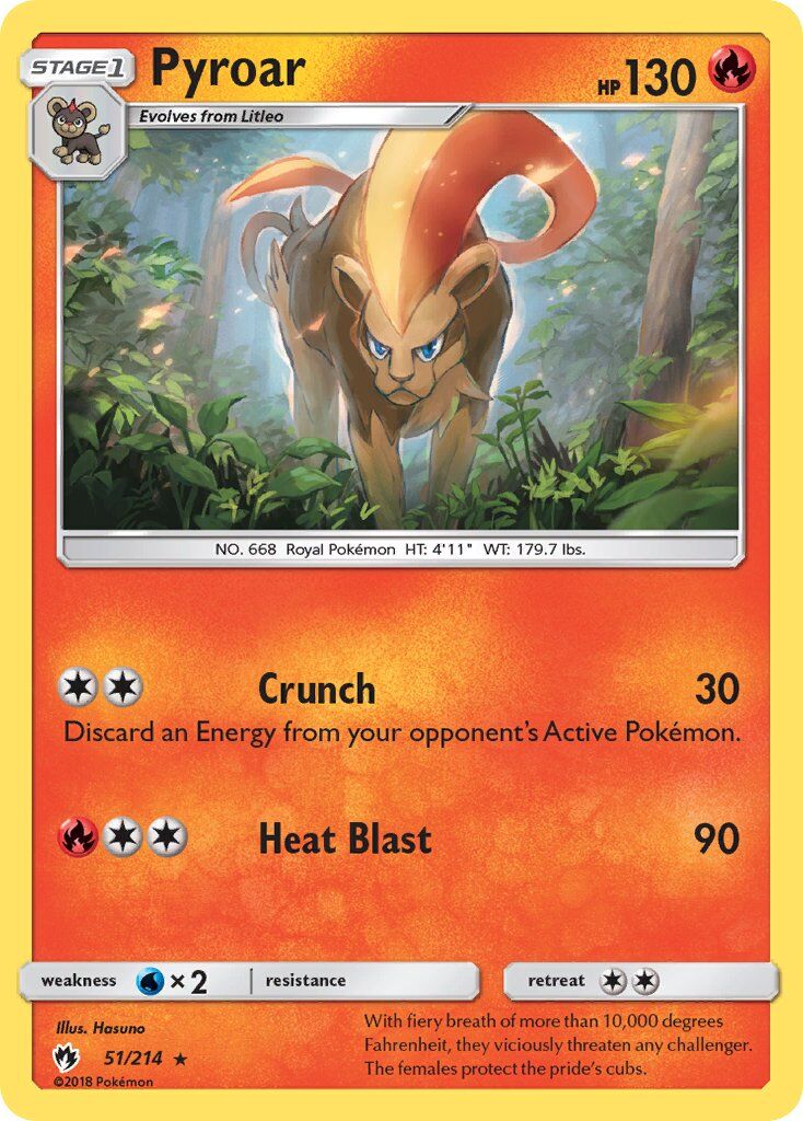 Pyroar - 51/214 - EN Pyroar - 51/214 - EN