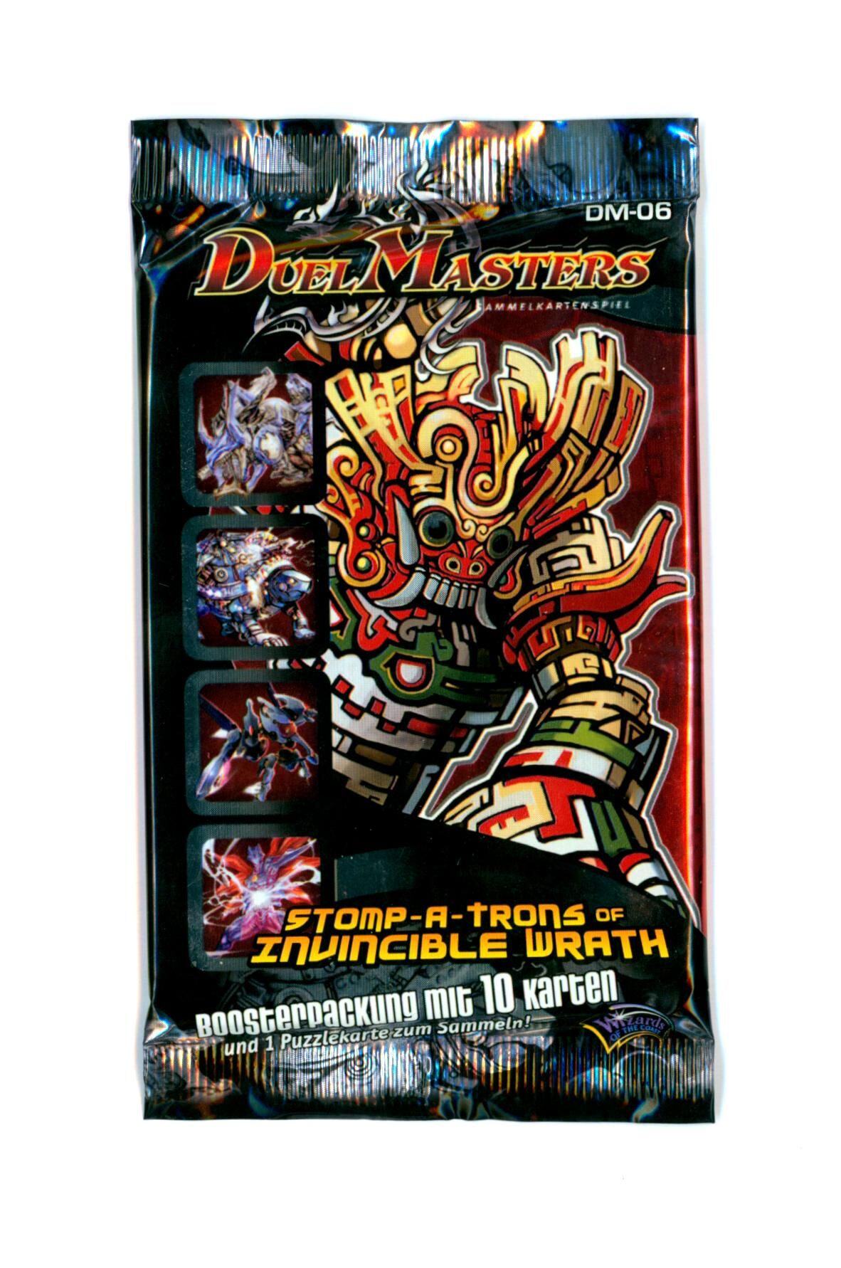 Stomp-a-trons of invincible Wrath Duel Masters TCG Booster Pack DM06 - DE