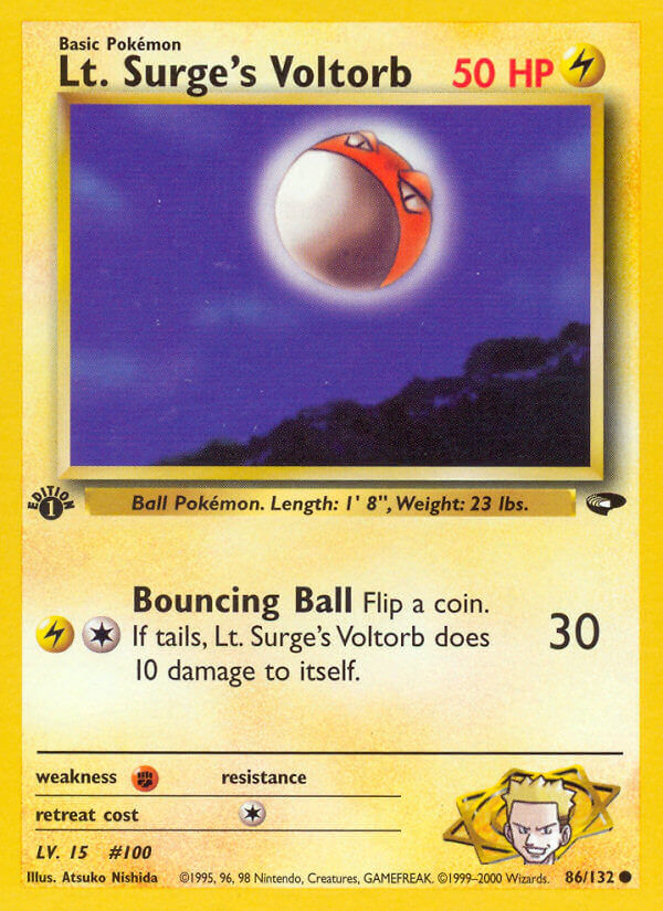 Lt. Surge’s Voltorb - 86/132 - EN