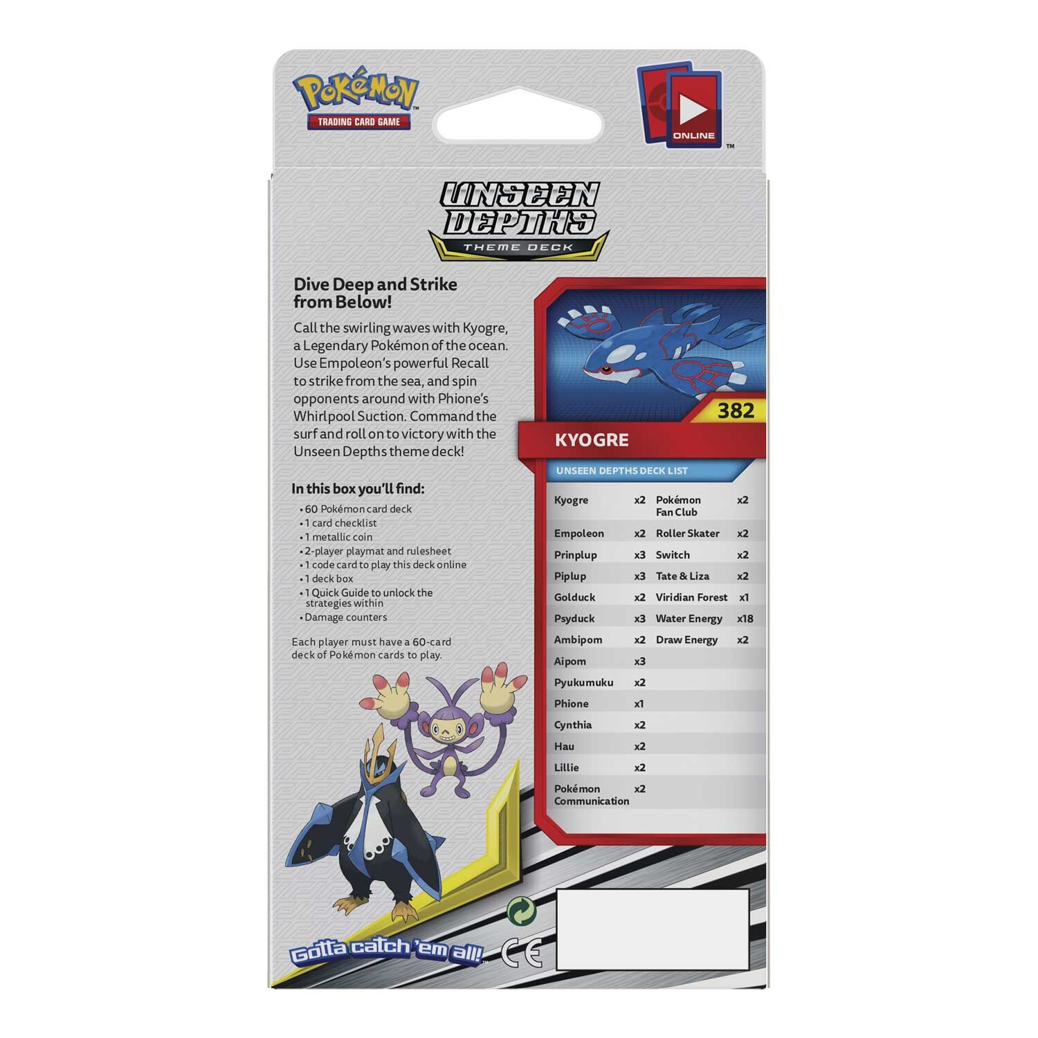Pokémon Unseen Depths - Cosmic Eclipse Theme Deck - EN