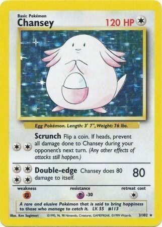 Chansey - 3/102 - Unlimited - EN Chansey - 3/102 - Unlimited - EN