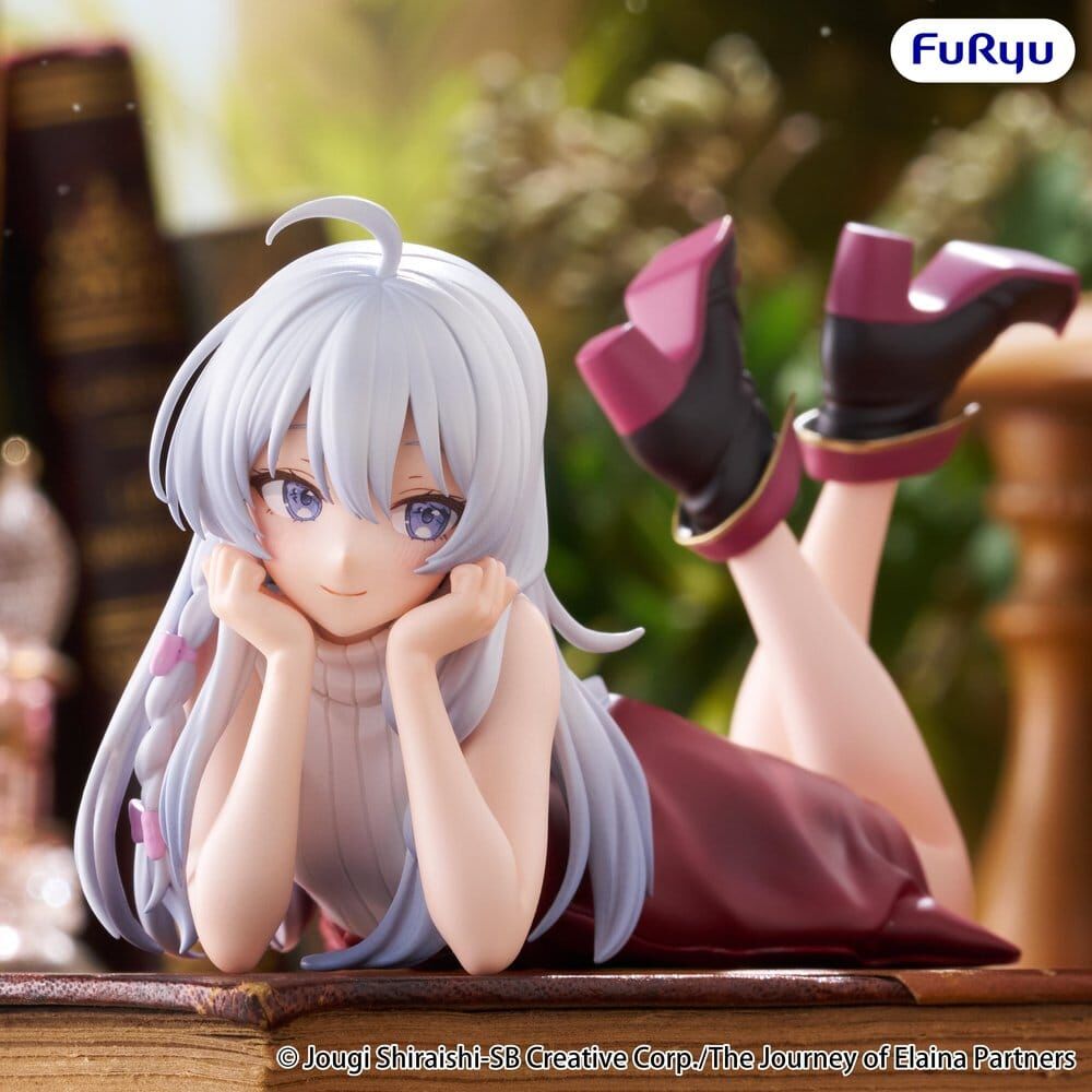 The Journey of Elaina Noodle Stopper PVC Figur Elaina Lying Down Ver. 11 cm