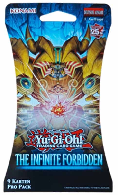 The Infinite Forbidden Cardboard Blister Pack - 1. Auflage - Yu-Gi-Oh! - DE The Infinite Forbidden Cardboard Blister Pack - 1. Auflage - Yu-Gi-Oh! - DE