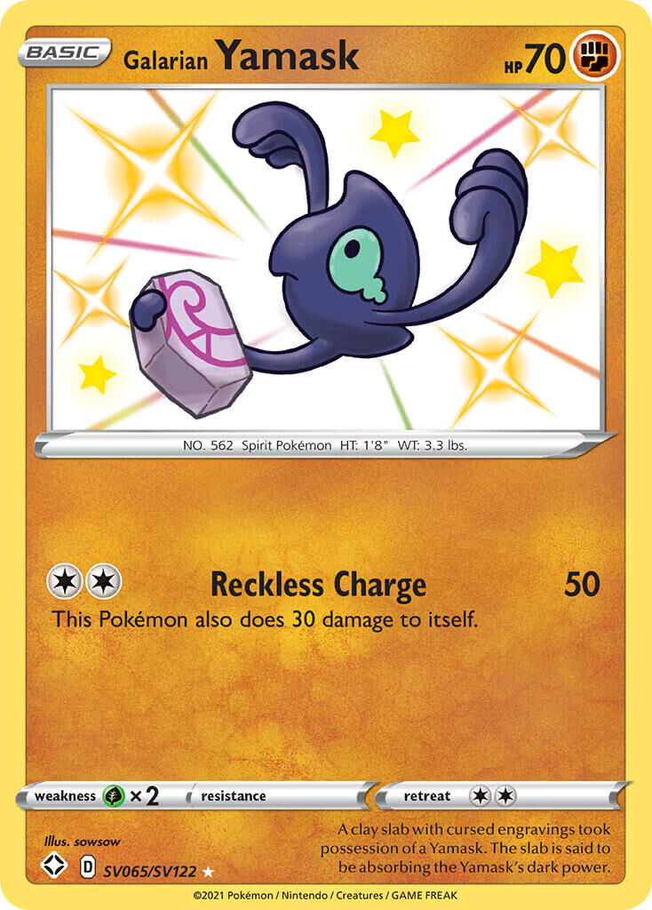 Galarian Yamask - SV065/SV122 - EN
