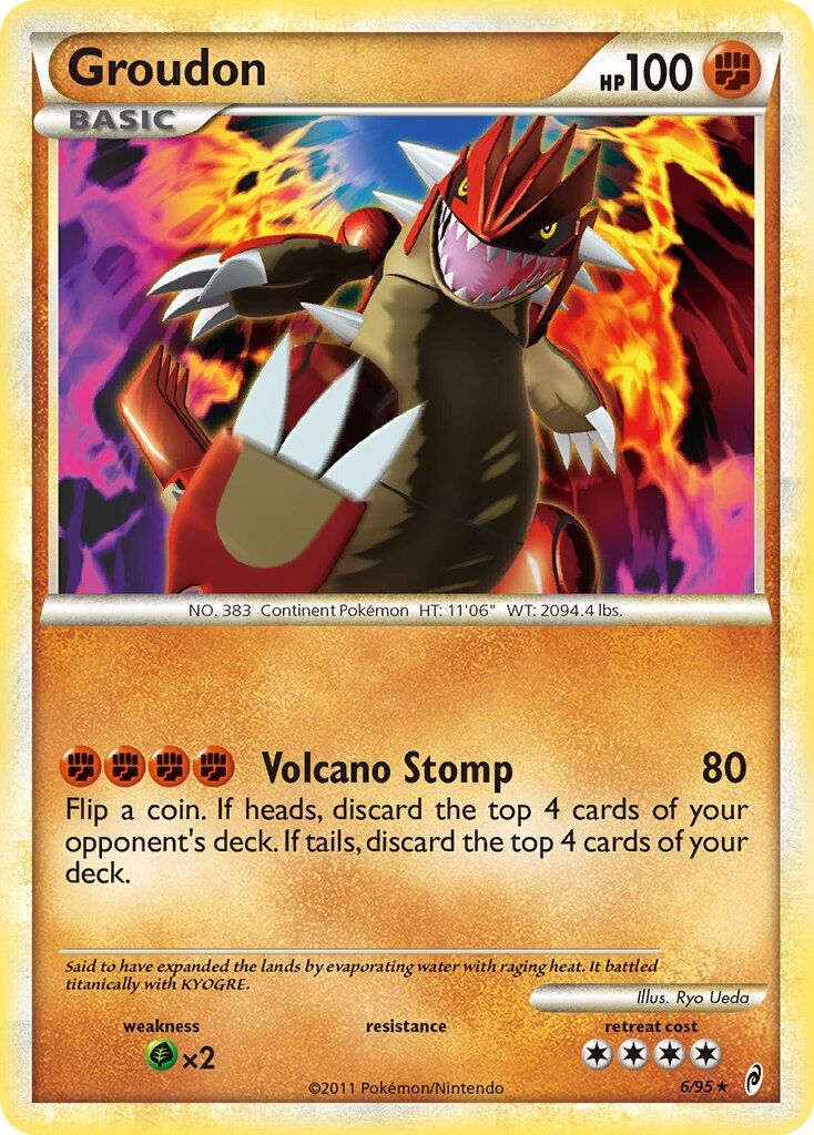 Groudon - 6/95 - EN