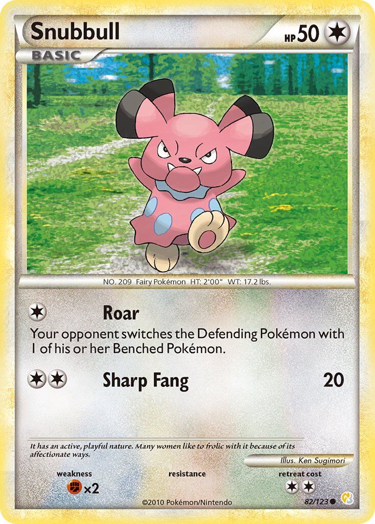 Snubbull - 82/123 - EN Snubbull - 82/123 - EN