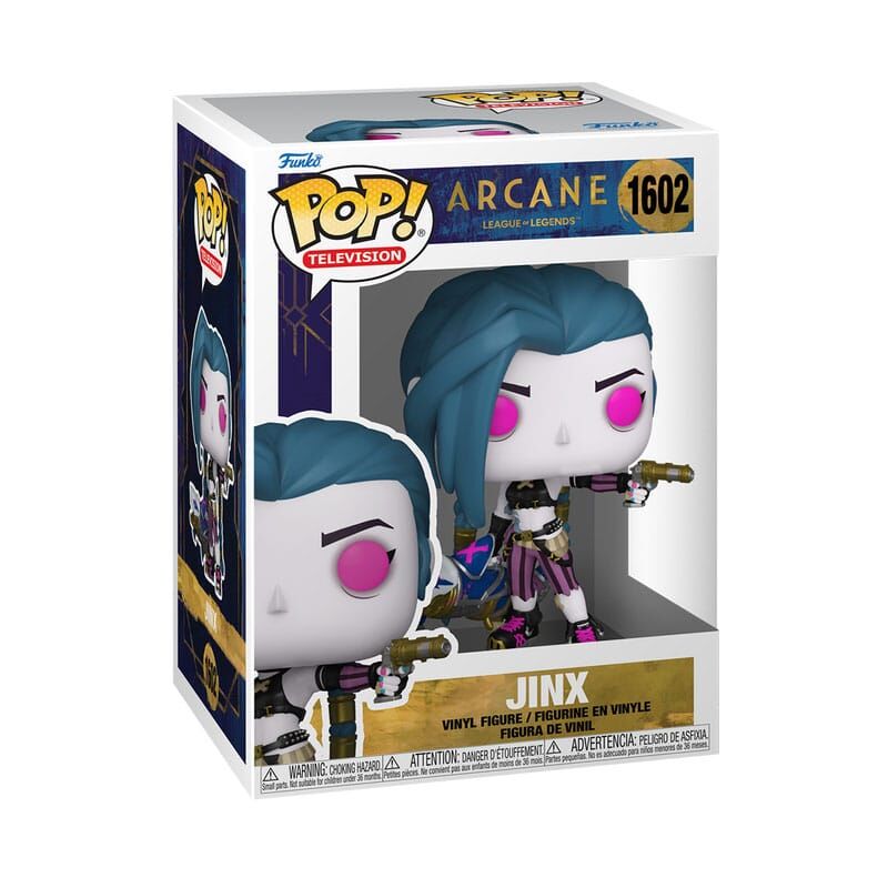 Funko Pop! Arcane League of Legends (1602) - Jinx 9 cm Funko Pop! Arcane League of Legends (1602) - Jinx 9 cm