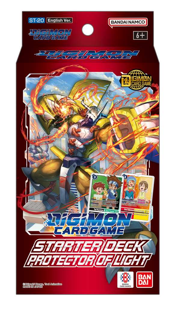 Protector of Light Starter Deck ST20 - Digimon Card Game - EN Protector of Light Starter Deck ST20 - Digimon Card Game - EN