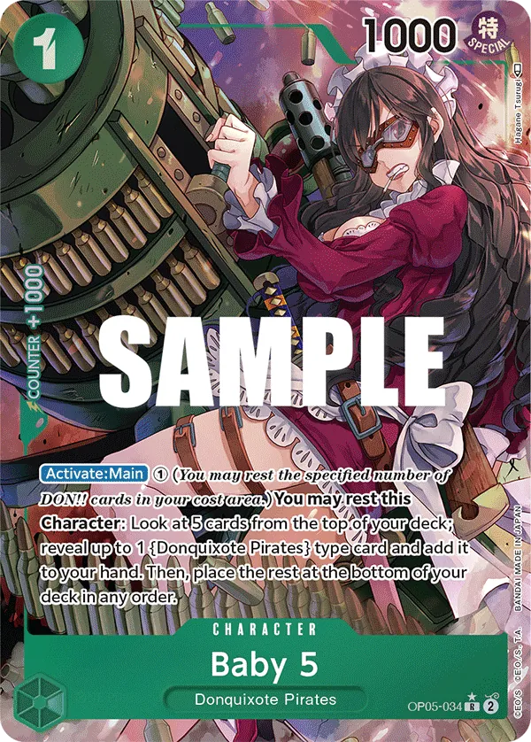 Baby 5 - OP05-034 - Alternate Art