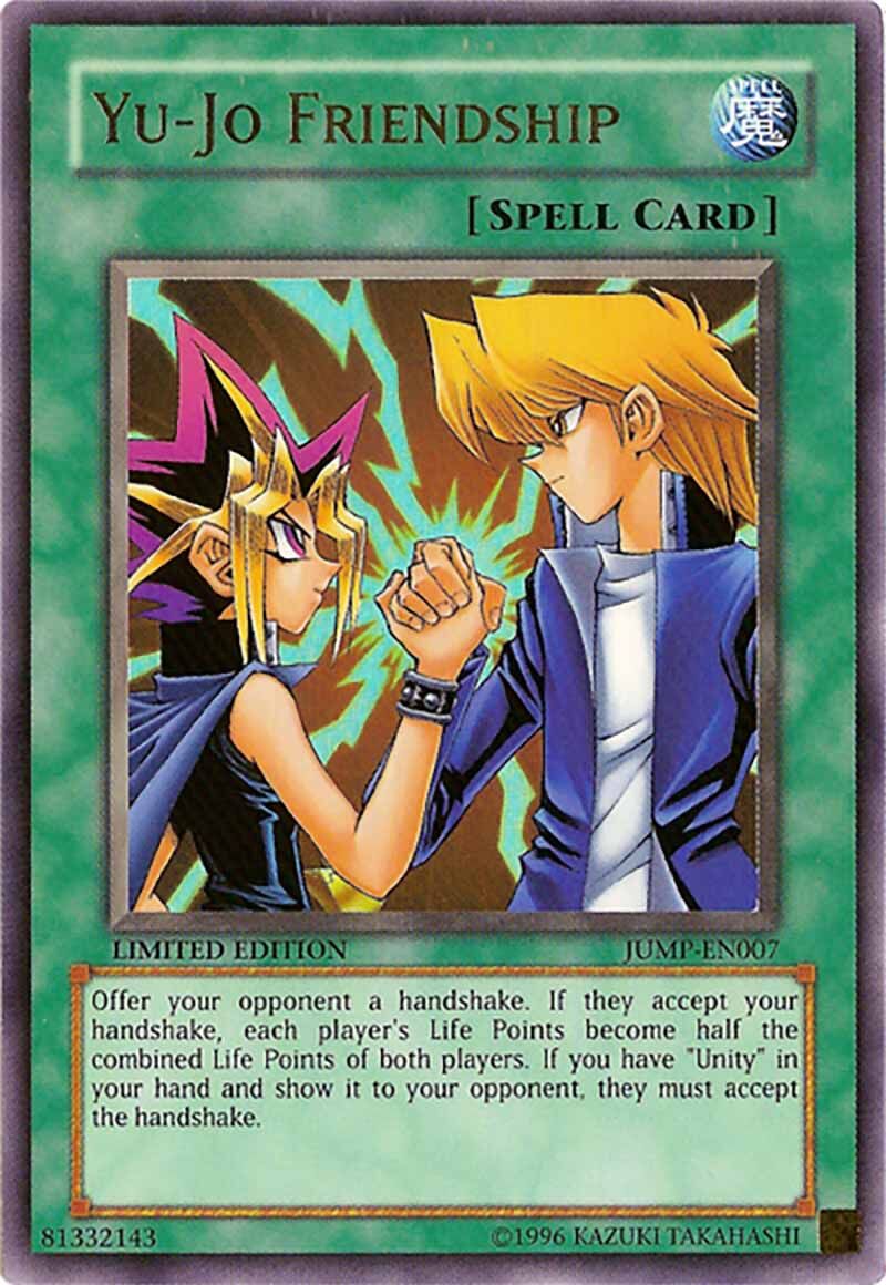 Yu-Gi-Oh! Duelist Volume 16 - SEALED PROMO - Yu-Jo Friendship JUMP-EN007