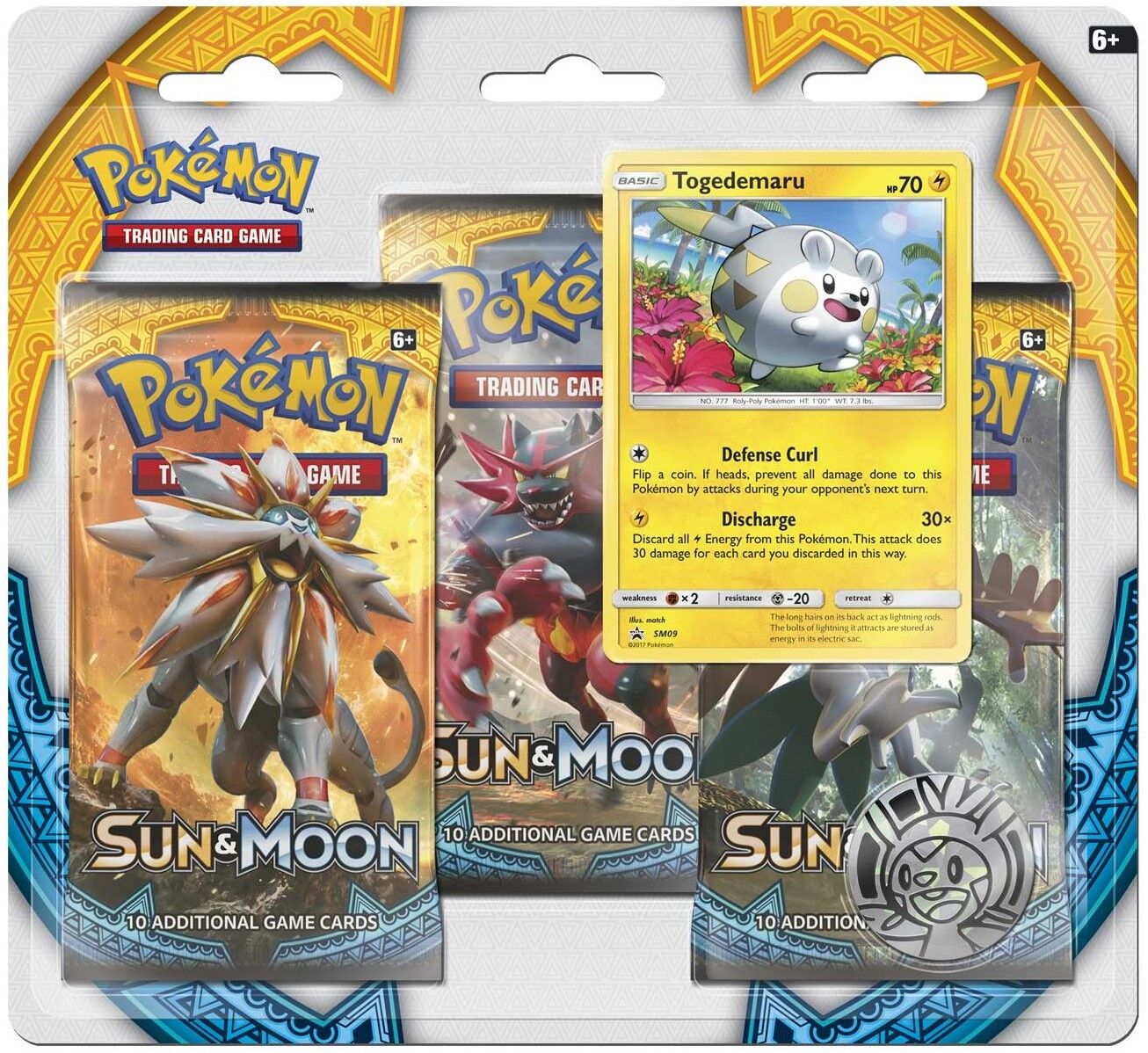 Pokémon Sun & Moon Base Togedemaru Collection Blister - EN Pokémon Sun & Moon Base Togedemaru Collection Blister - EN