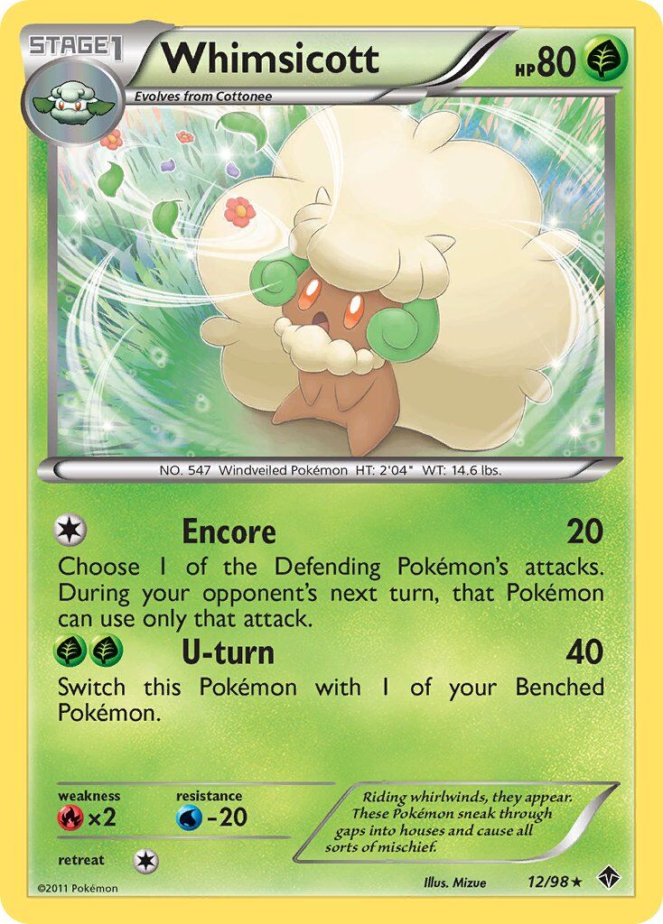 Whimsicott - 12/98 - EN Whimsicott - 12/98 - EN