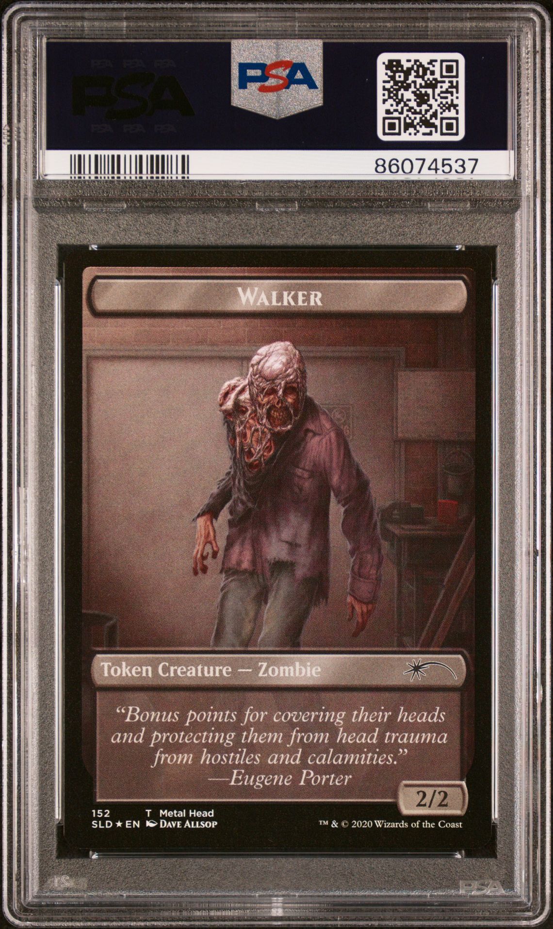 WALKER-151/WALKER-152 FOIL - 2020 MAGIC THE GATHERING SECRET LAIR DROP - PSA 9 MINT