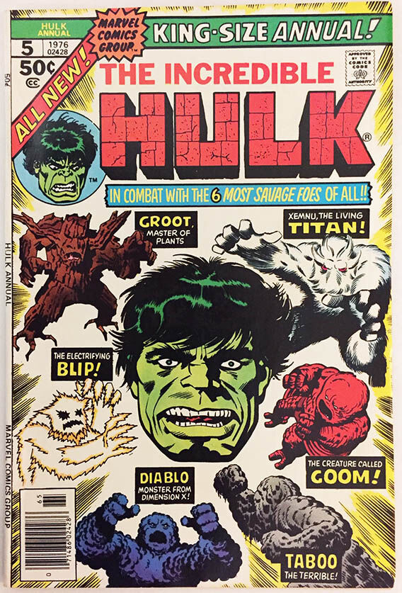 Incredible Hulk King-Size Annual #5