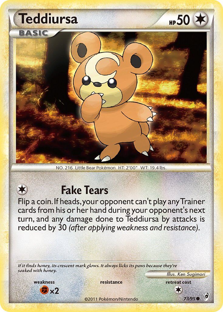 Teddiursa - 73/95 - EN Teddiursa - 73/95 - EN