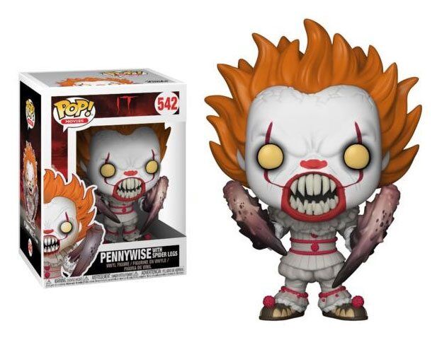 Stephen Kings Es 2017 POP! Movies Vinyl Figur Pennywise with Spider Legs 9 cm Stephen Kings Es 2017 POP! Movies Vinyl Figur Pennywise with Spider Legs 9 cm