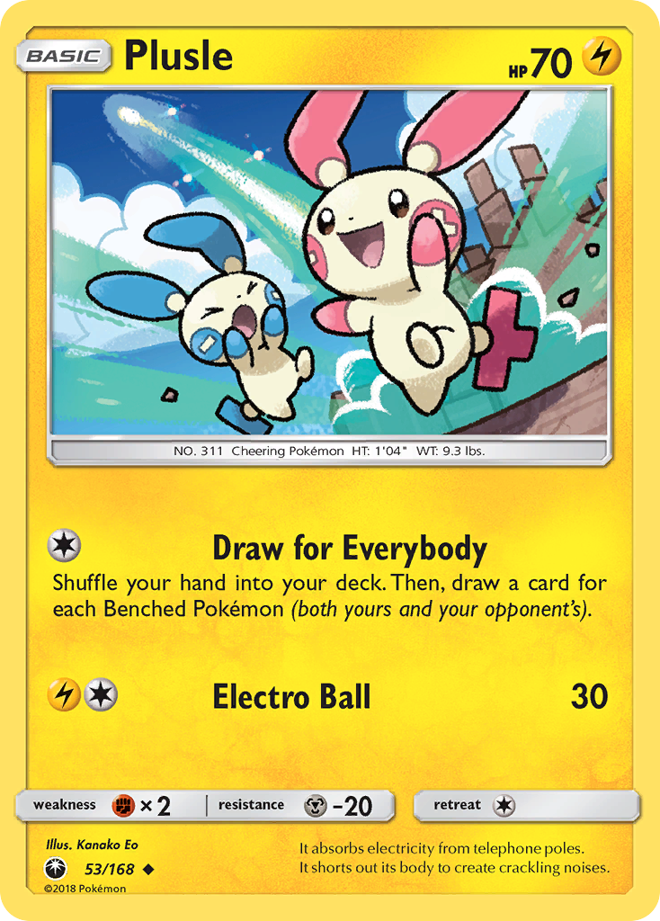 Plusle - 53/168 - EN Plusle - 53/168 - EN