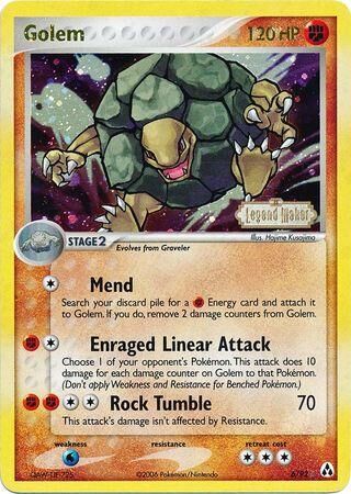 Golem - 6/92 - Reverse Holo - EN Golem - 6/92 - Reverse Holo - EN