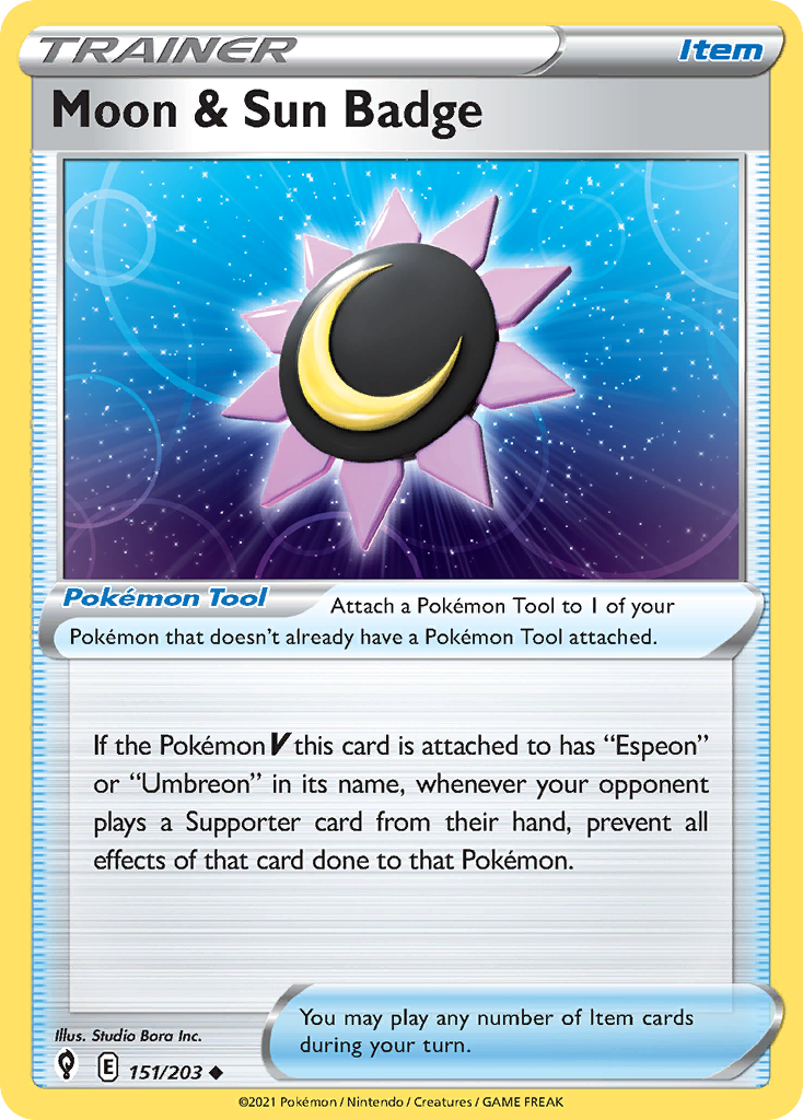 Moon & Sun Badge - 151/237 - EN