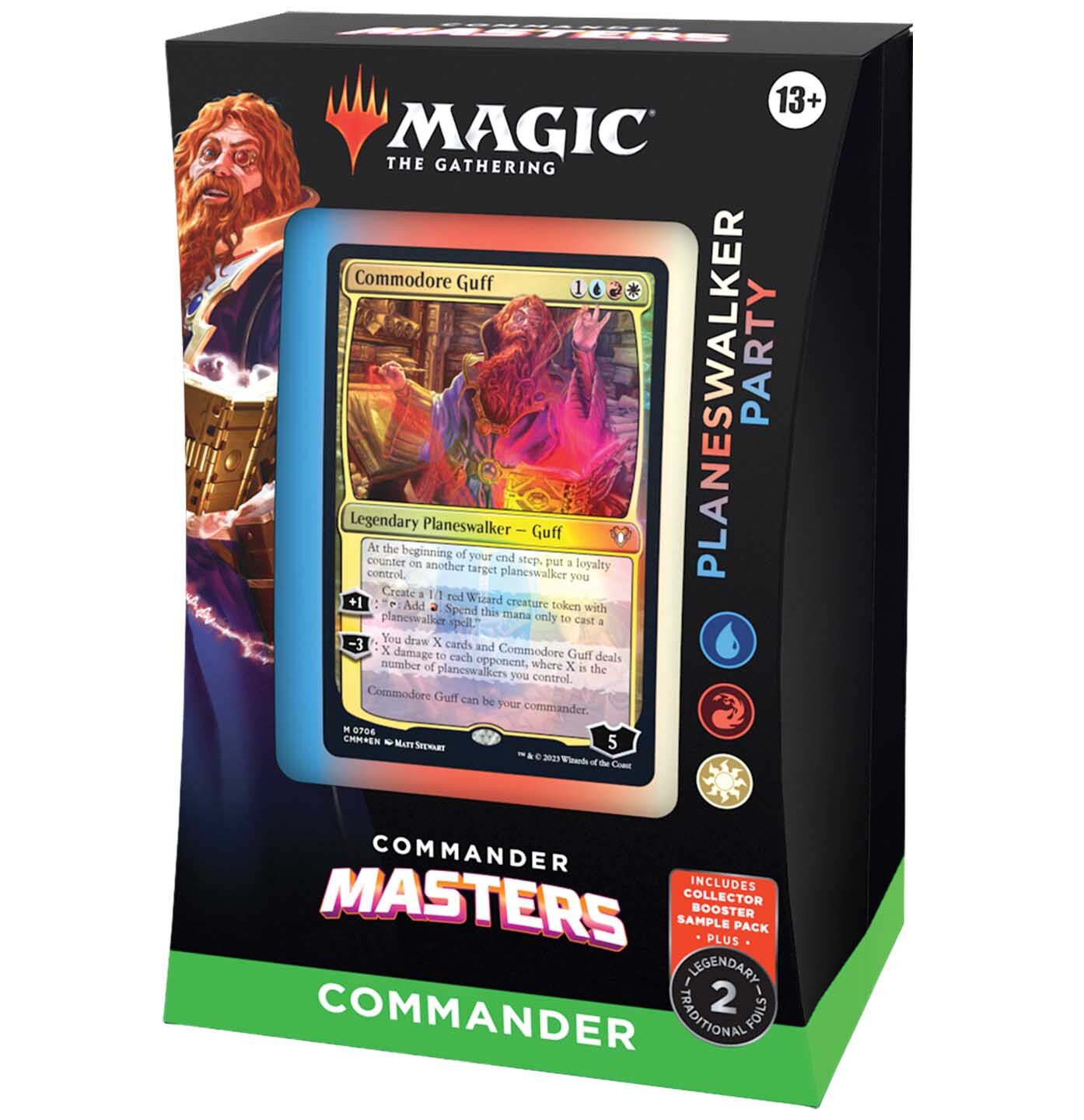 Commander Masters Commander Deck Planeswalker Party - Magic the Gathering - EN