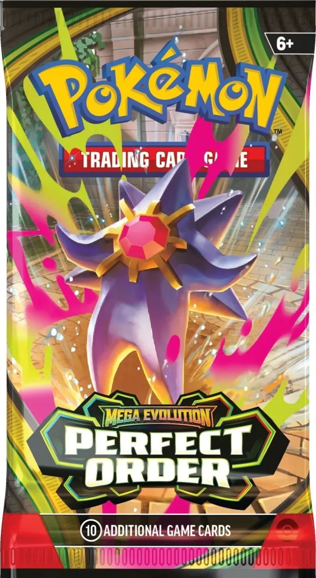 Pokémon TCG: Mega Evolution - Perfect Order Booster Pack (10 Cards) - EN Pokémon TCG: Mega Evolution - Perfect Order Booster Pack (10 Cards) - EN
