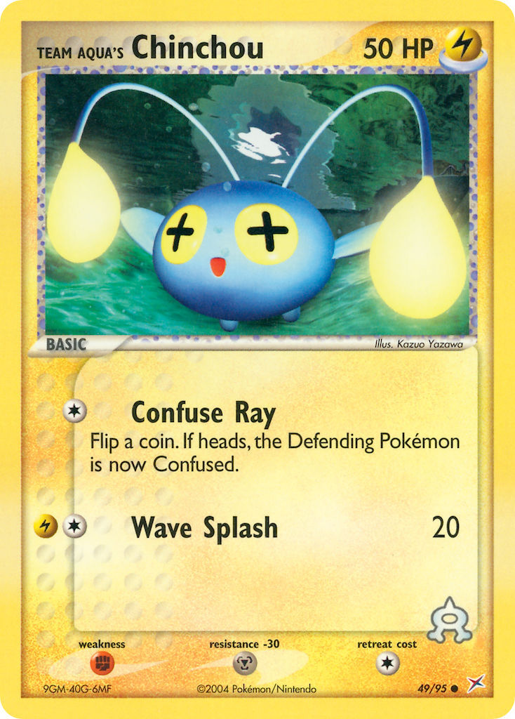 Team Aqua’s Chinchou - 49/95 - EN