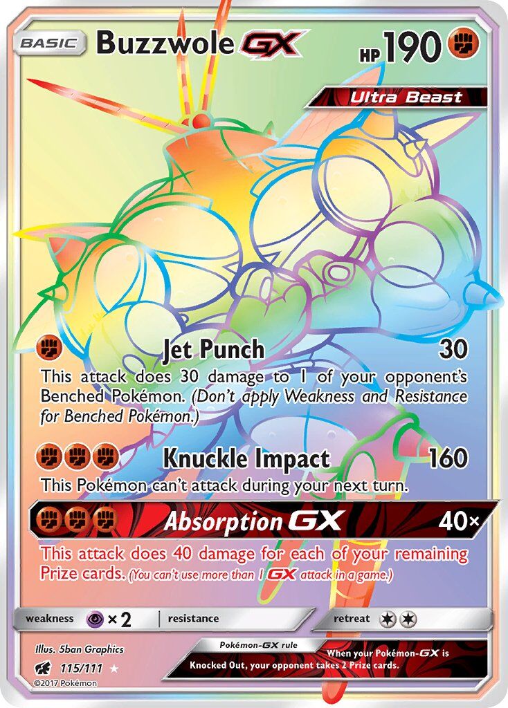 Buzzwole-GX - 115/111 - EN Buzzwole-GX - 115/111 - EN