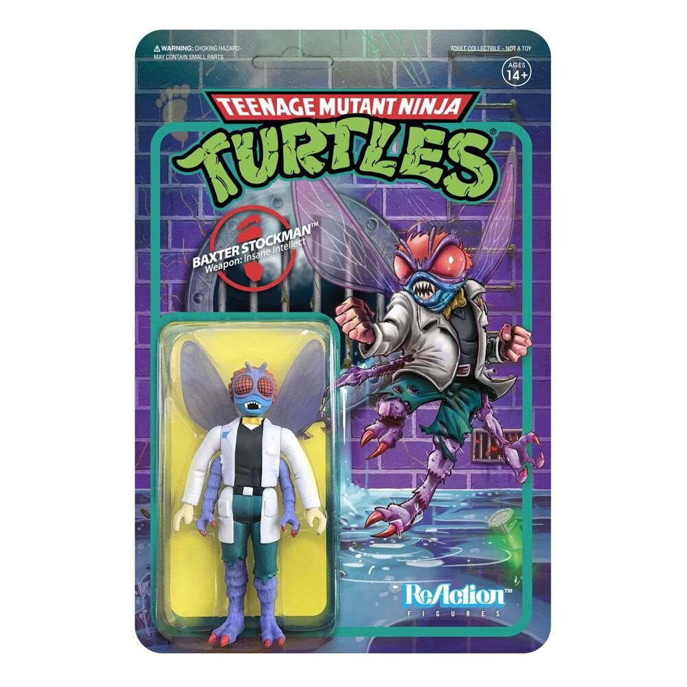 Teenage Mutant Ninja Turtles ReAction Actionfigur Baxter Stockman 10 cm