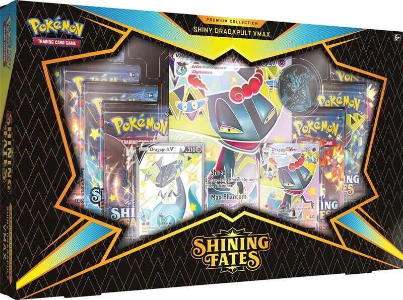 Pokémon Shining Fates Dragapult VMAX Premium Collection Box - EN