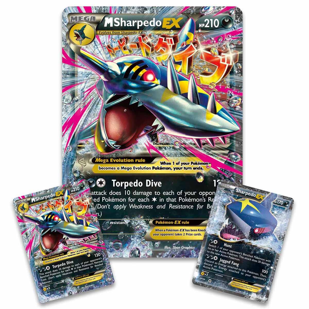 Pokémon Mega Sharpedo EX Premium Collection Box - EN