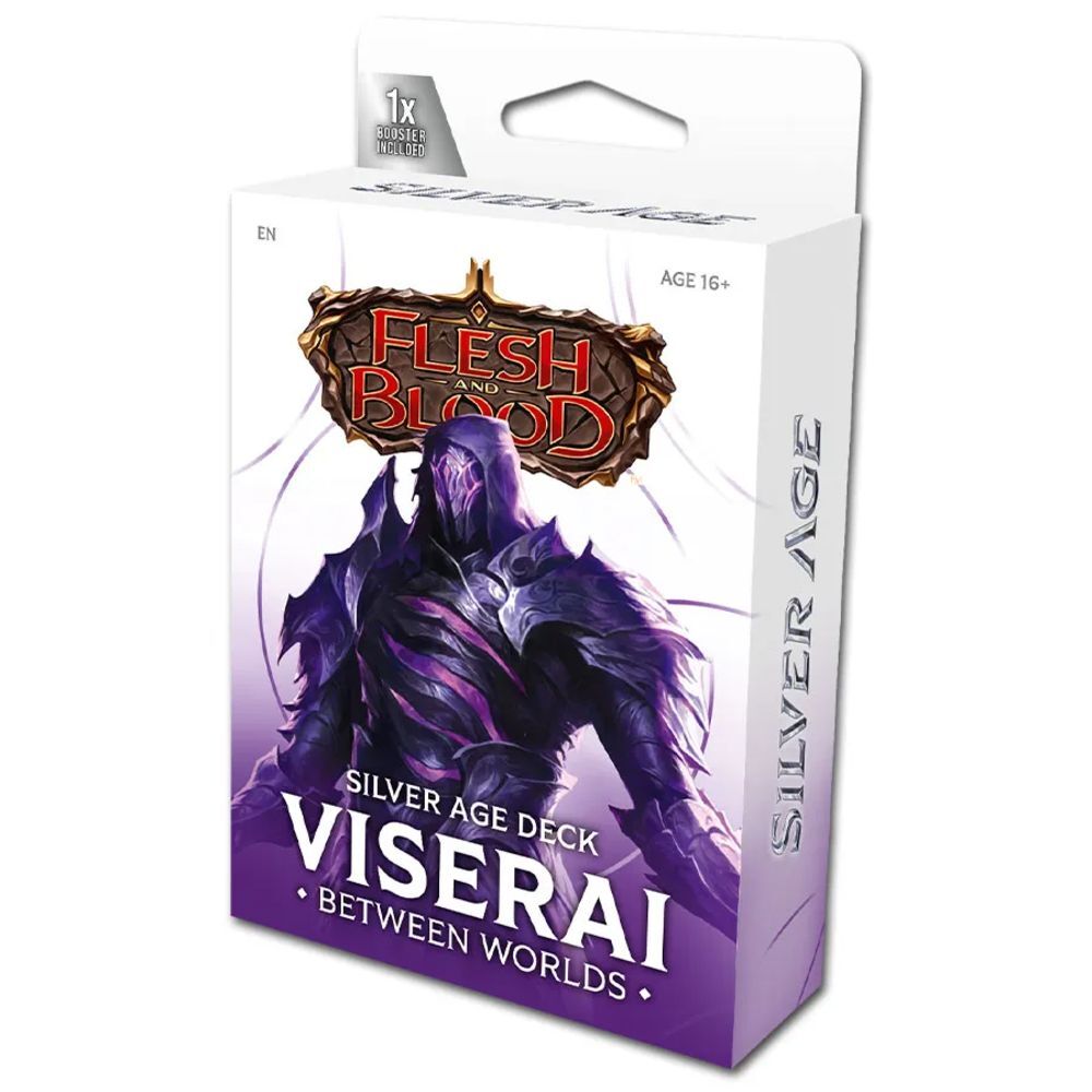Silver Age: Usurp The Shadow Throne Deck - Viserai Between Worlds - Flesh and Blood TCG - EN Silver Age: Usurp The Shadow Throne Deck - Viserai Between Worlds - Flesh and Blood TCG - EN