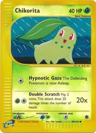 Chikorita - 99/165 - Reverse Holo - EN