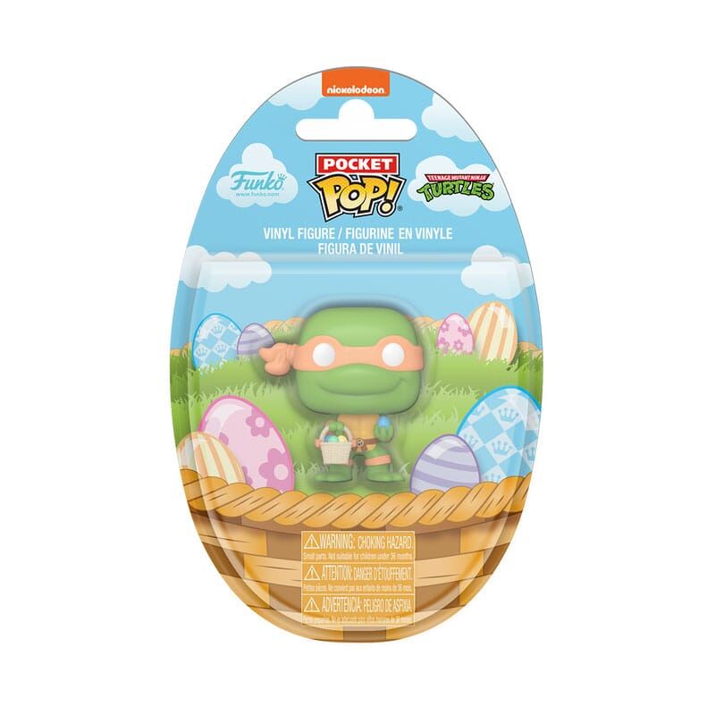 TMNT Pocket POP! Vinyl Figur Easter Egg Michelangelo 4 cm 