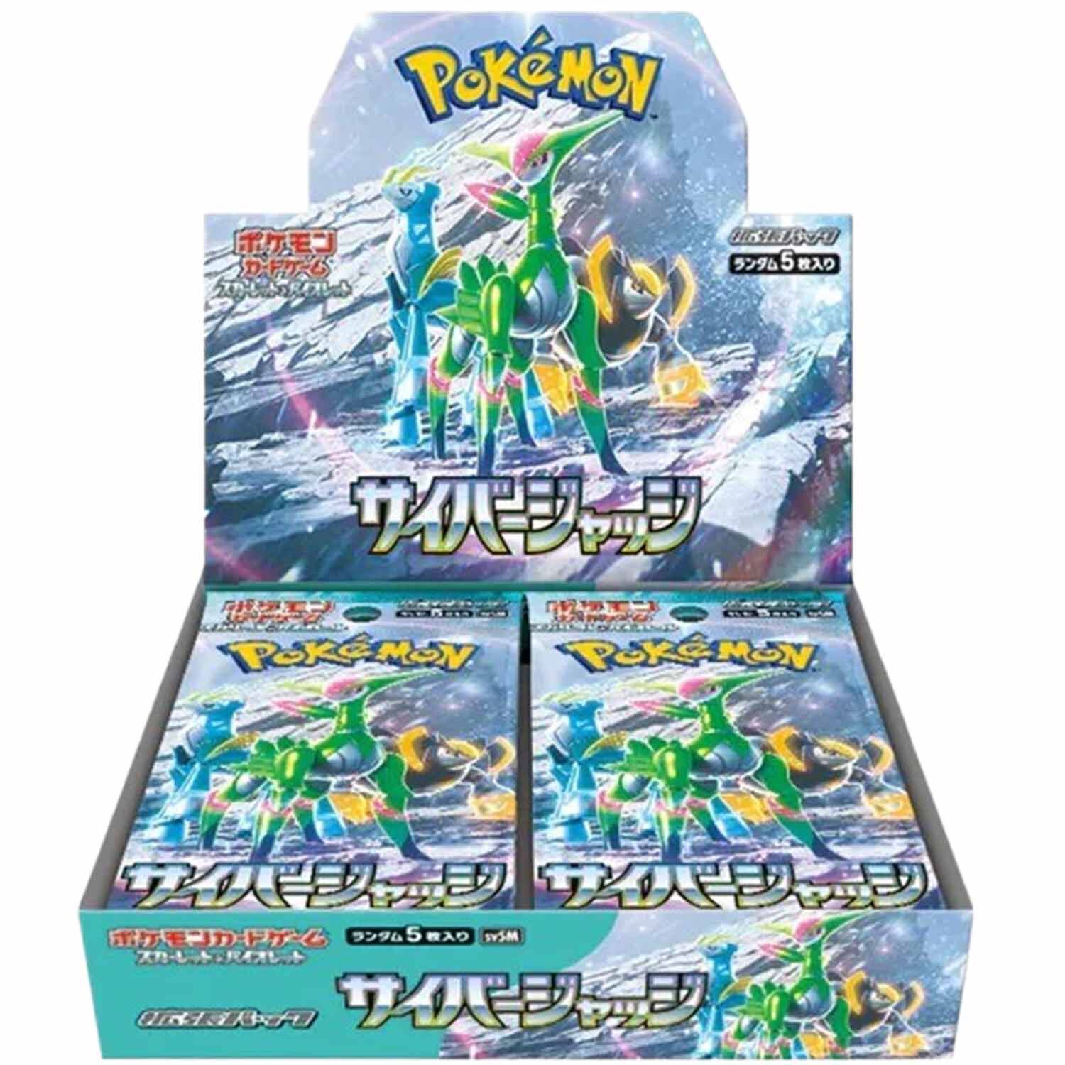 Pokémon Scarlet & Violet Cyber Judge (sv5M) Booster Display - JPN Pokémon Scarlet & Violet Cyber Judge (sv5M) Booster Display - JPN
