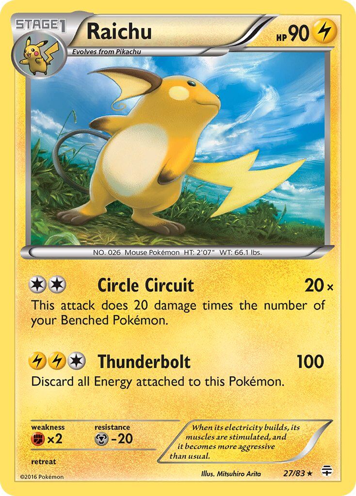 Raichu - 27/83 - EN Raichu - 27/83 - EN