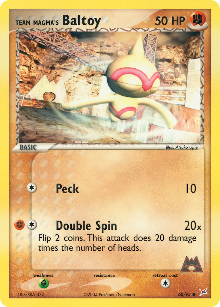 Team Magma’s Baltoy - 60/95 - EN Team Magma’s Baltoy - 60/95 - EN