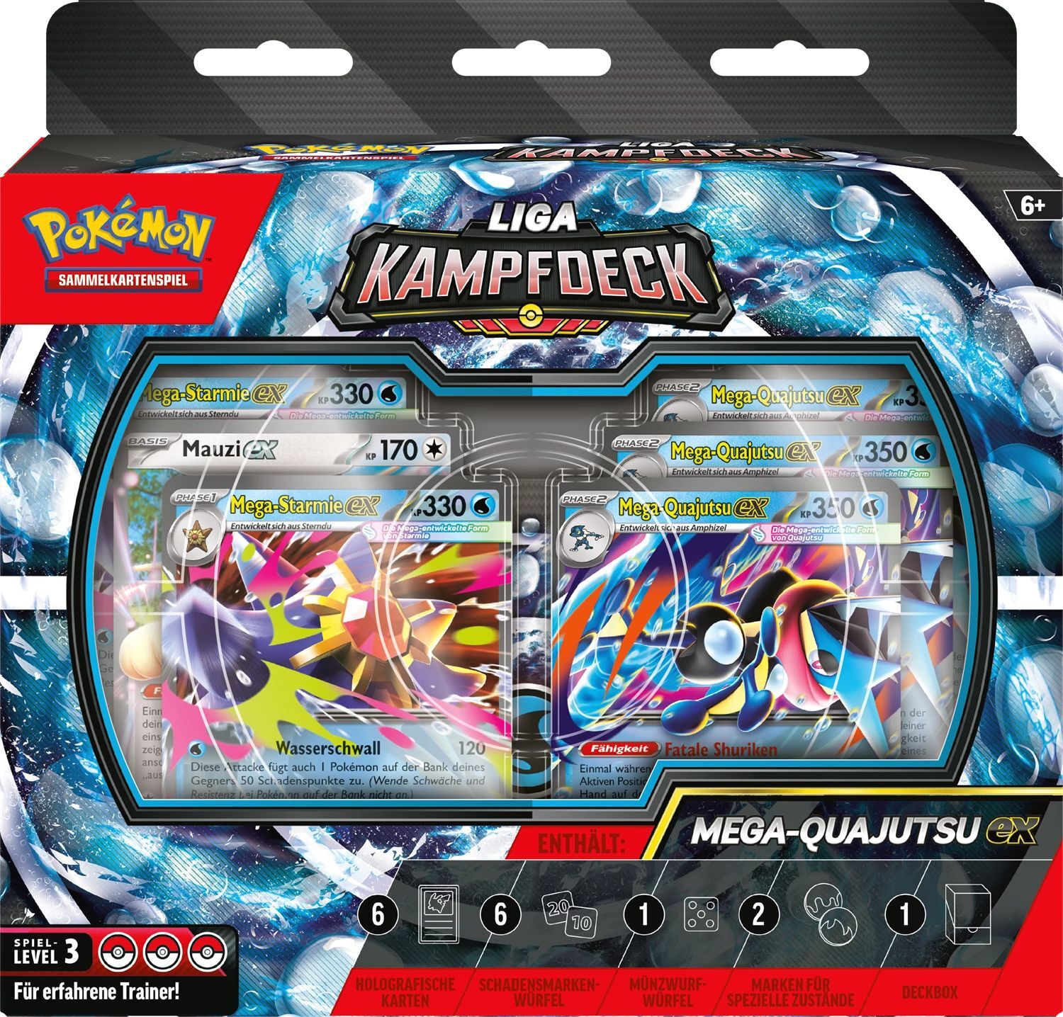 Pokémon TCG: Liga Kampfdeck Mega-Quajutsu ex - DE Pokémon TCG: Liga Kampfdeck Mega-Quajutsu ex - DE