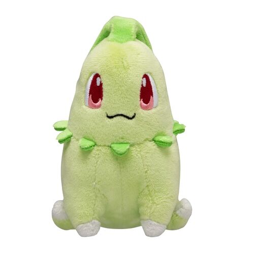 Chikorita Sitting Cuties Plush - 13 cm