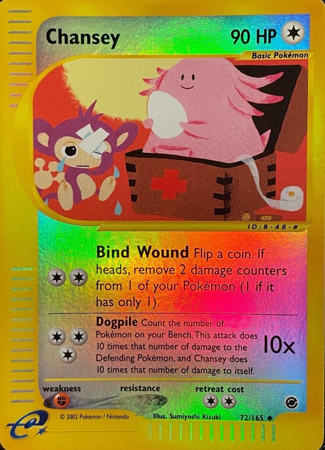 Chansey - 72/165 - Reverse Holo - EN