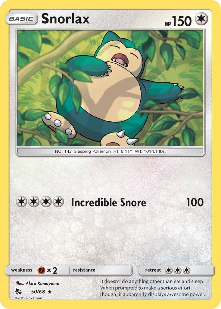 Snorlax - 50/69 - EN Snorlax - 50/69 - EN