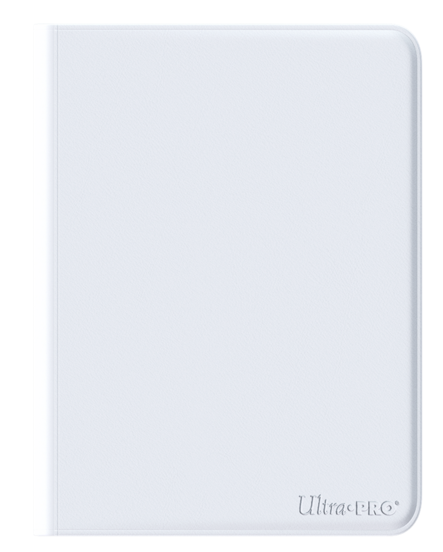 UP - Vivid - 9-Pocket Zippered Pro Binder - White UP - Vivid - 9-Pocket Zippered Pro Binder - White