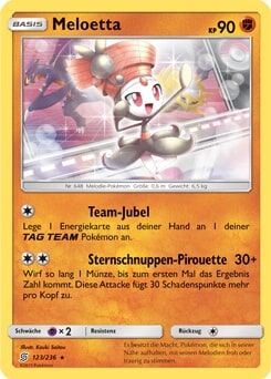 meloetta-pok-mon-tcg Meloetta 123/236 - Pokémon TCG