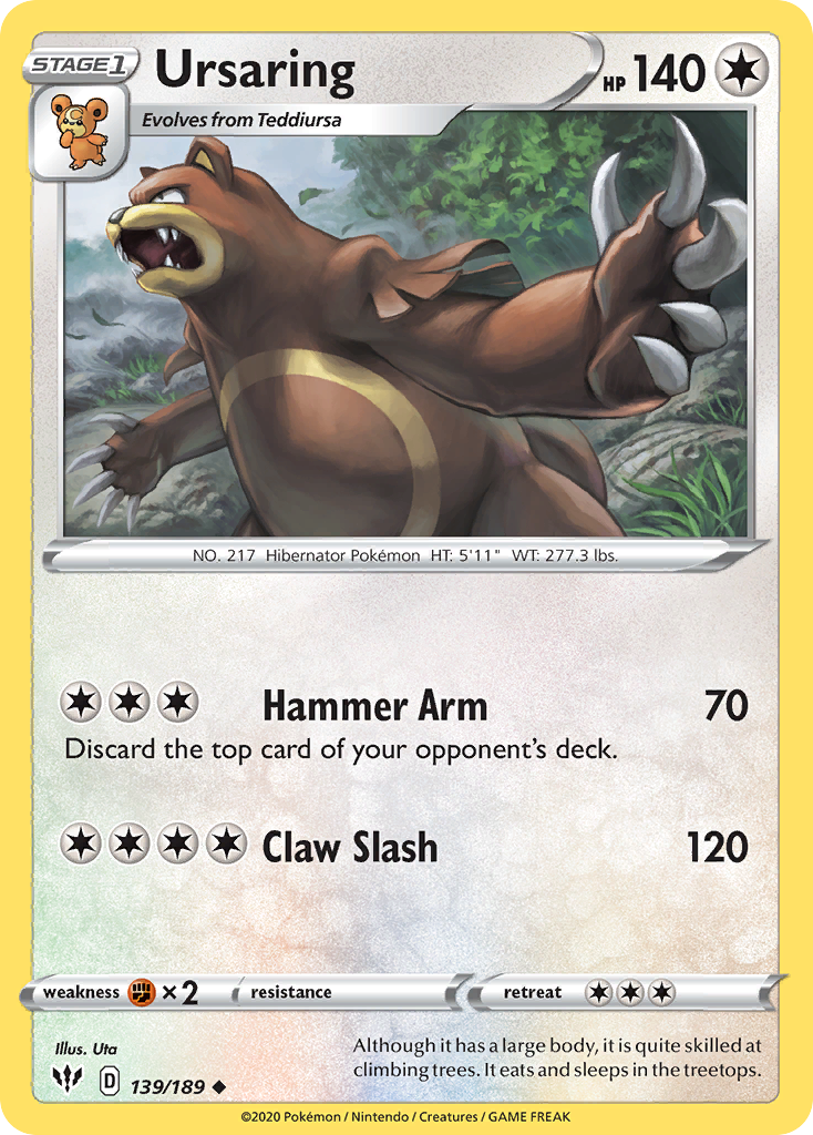 Ursaring - 139/189 - EN