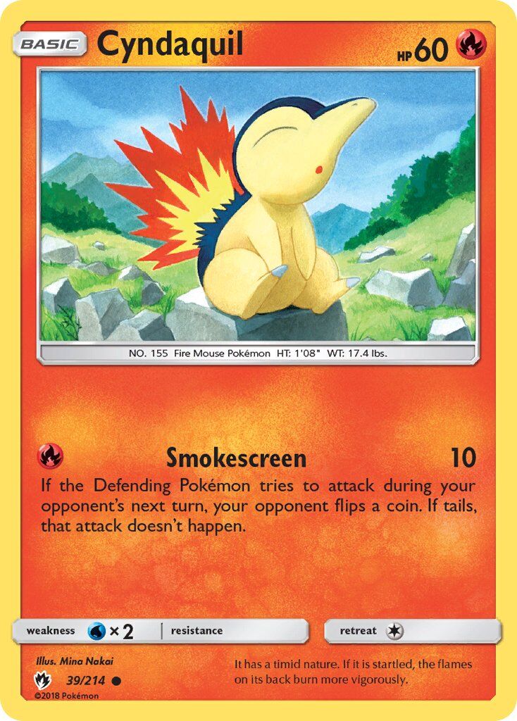 Cyndaquil - 39/214 - EN Cyndaquil - 39/214 - EN
