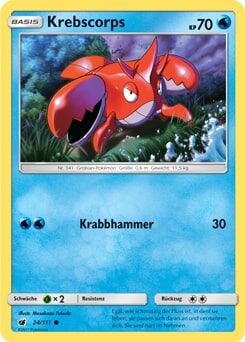 Krebscorps - Pokémon TCG
