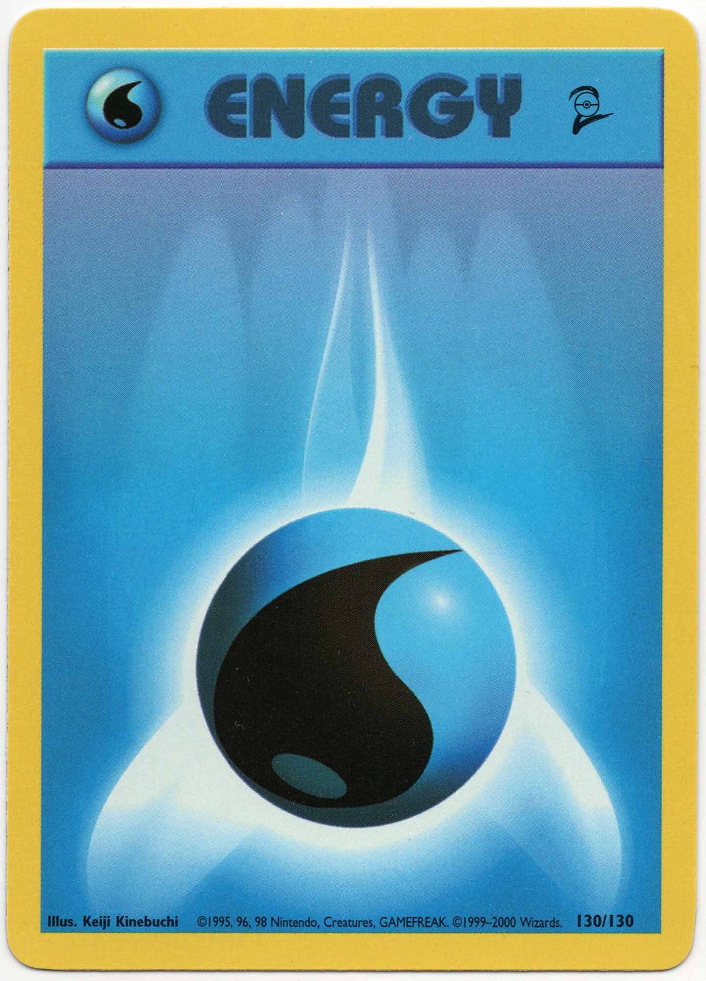 Water Energy - 130/130 - Pokémon TCG