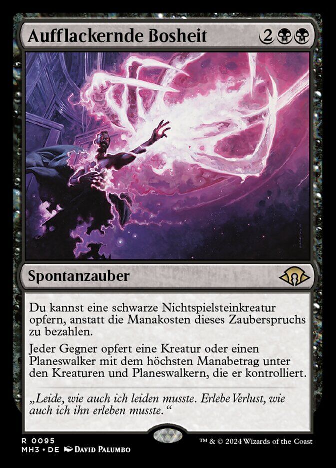 Flare of Malice - MH3 95 - Foil - DE - NM