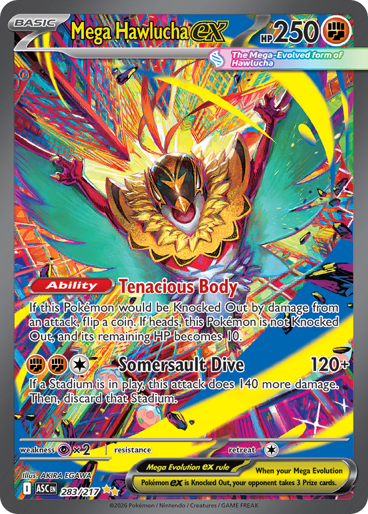 Mega Hawlucha ex - 283/217 - EN