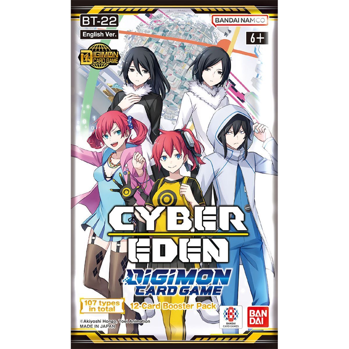 Cyber Eden (BT22) Booster Pack - Digimon Card Game - EN Cyber Eden (BT22) Booster Pack - Digimon Card Game - EN